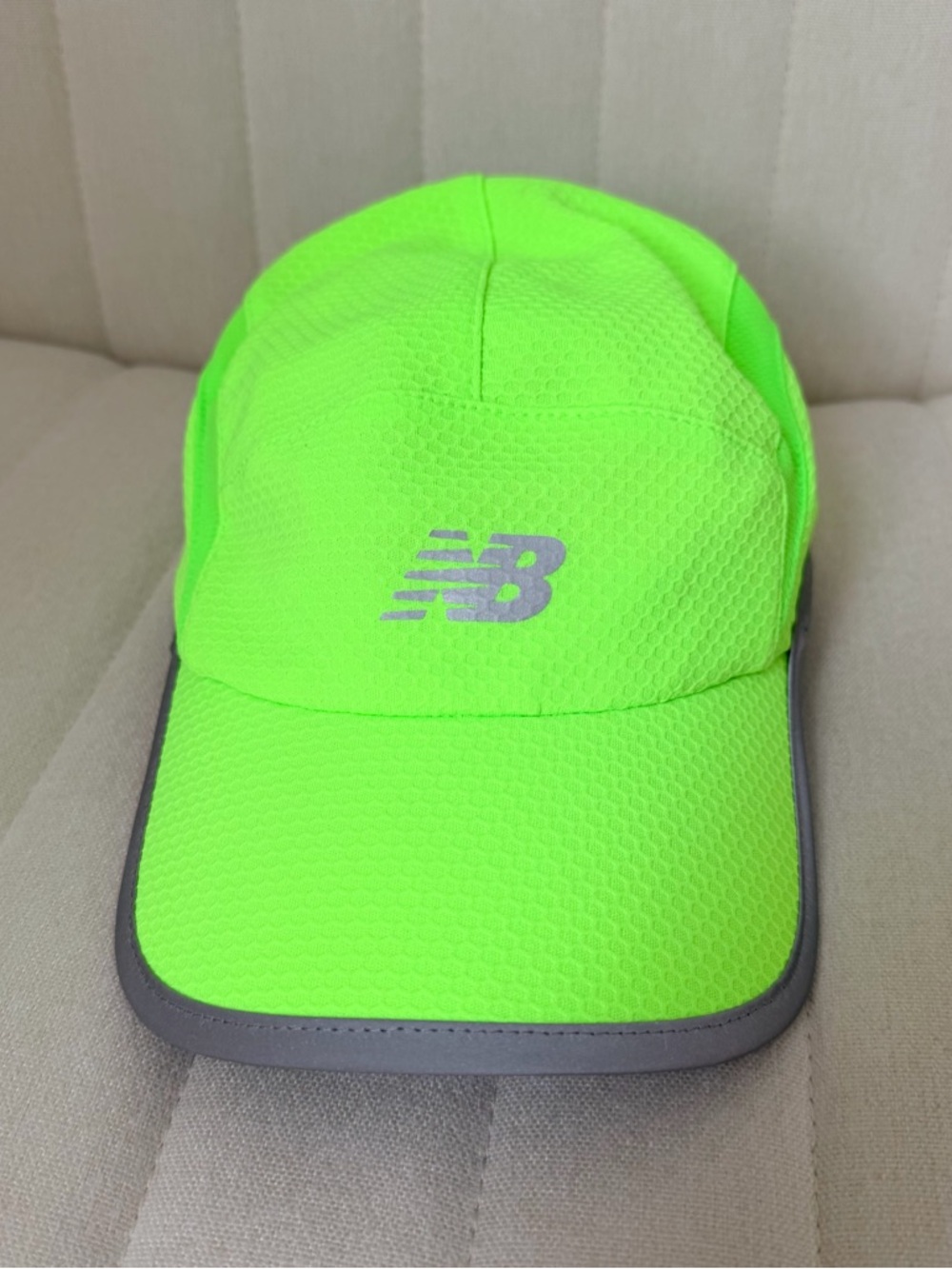 🆕 W/O tag New Balance Neon Green Running Cap- UNISEX